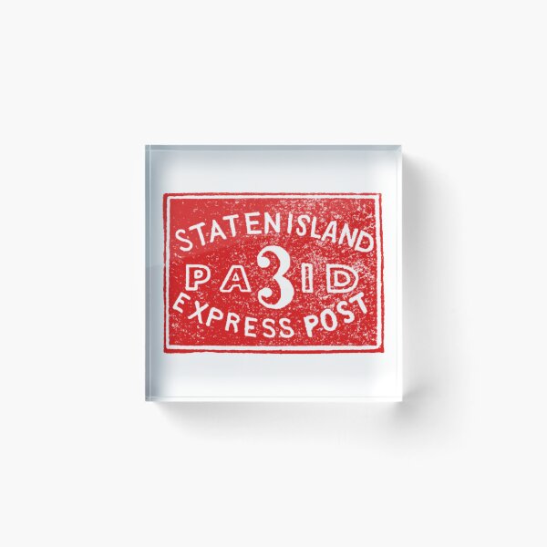 Item preview, 1849 Staten Island Express Post designed and sold by historicimage.