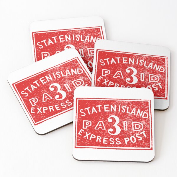 Item preview, 1849 Staten Island Express Post designed and sold by historicimage.
