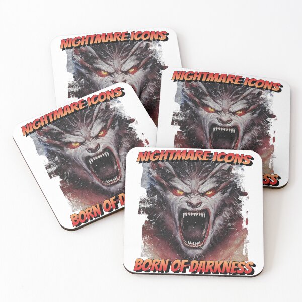 Item preview, Nightmare Icons – Born of Darkness | Classic Horror Icons Anime Horror Design designed and sold by Pansies1.