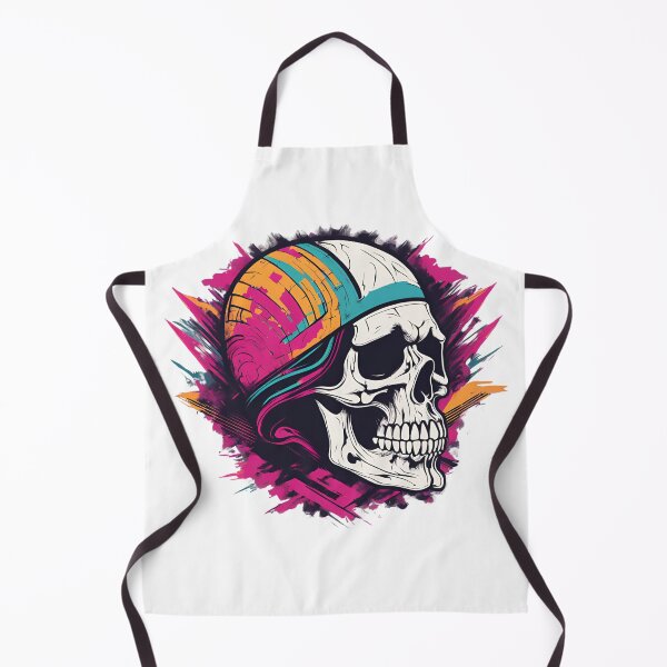 Item preview, Diseño de salpicadura de pintura de calavera designed and sold by NicMacTees.