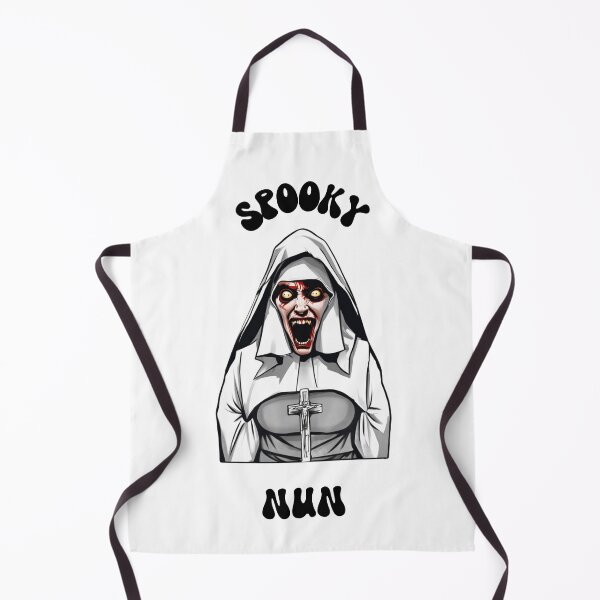 Item preview, Spooky Nun Caricature T-shirt designed and sold by CuteDesignables.