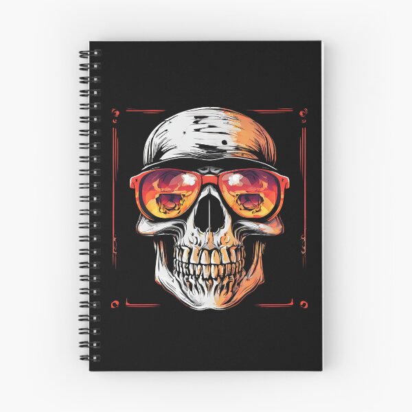 Item preview, Heat scorched skull designed and sold by NicMacTees.