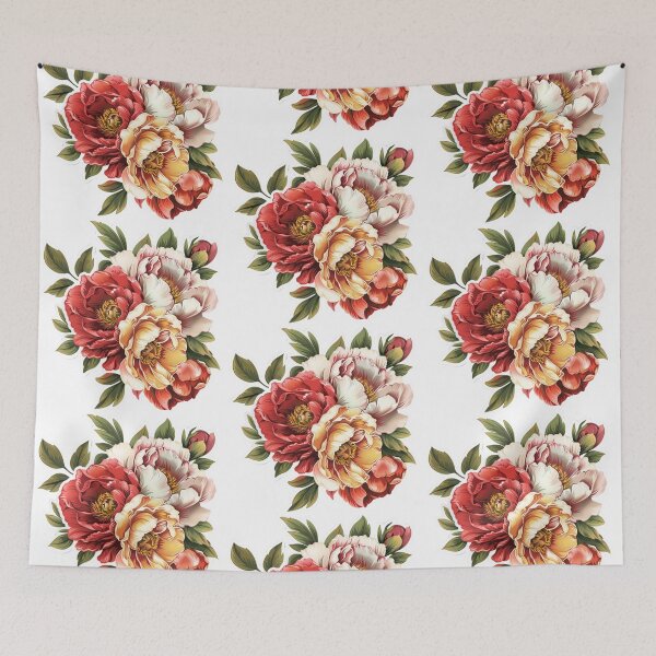 Item preview, Pink roses floral designed and sold by MendaciousMina.