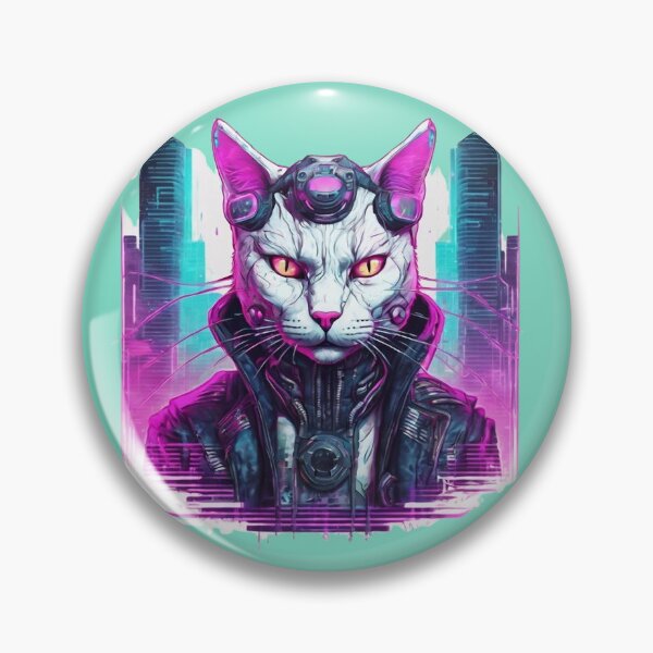 Item preview, Cyberpunk Feline Warrior designed and sold by WILD-WILD-CAT.