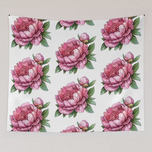 Item preview, Pink rose floral designed and sold by MendaciousMina.