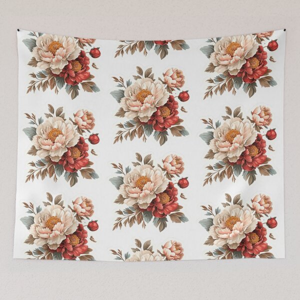 Item preview, Pink roses floral designed and sold by MendaciousMina.