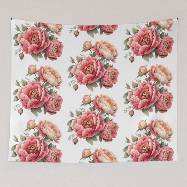 Item preview, Pink roses floral designed and sold by MendaciousMina.