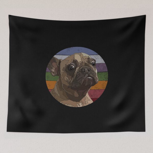 Item preview, Vintage Frenchie Dog designed and sold by Just-Arts-4U.