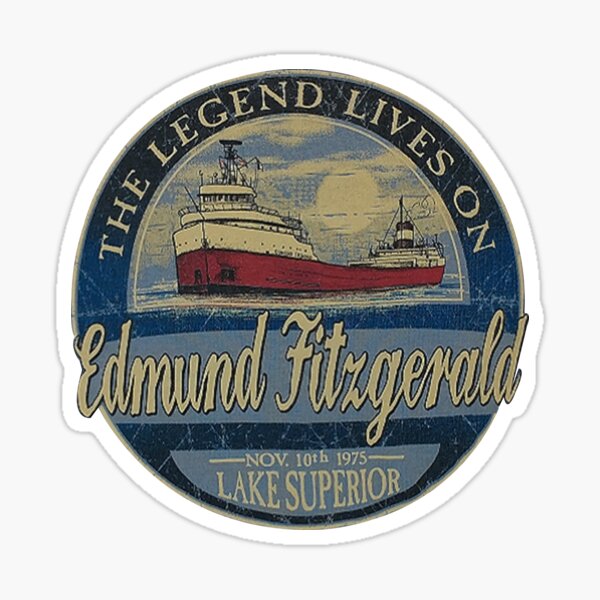 Item preview, The Legend Lives Great Lakes Shipwreck Historical designed and sold by JamesPanache.