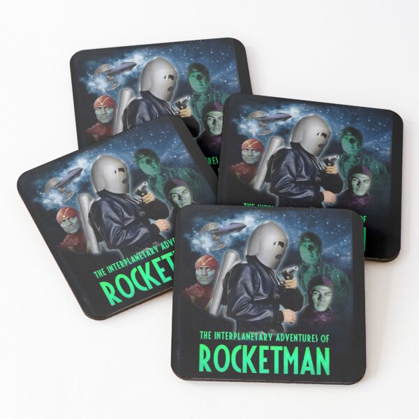Item preview, Rocketman painting designed and sold by Eric Stedman.
