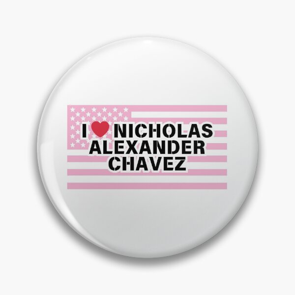 Item preview, Nicholas Alexander Chavez Flag Sticker designed and sold by etashastickers.