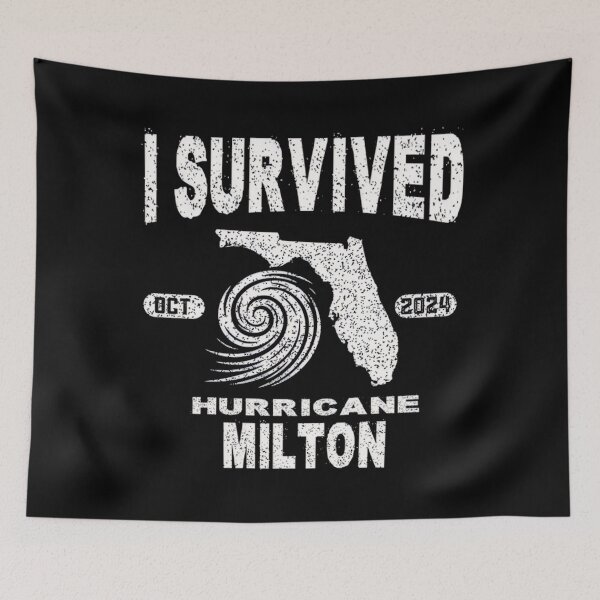 Item preview, I survied Hurricane and Milton designed and sold by Arfurneauxt.