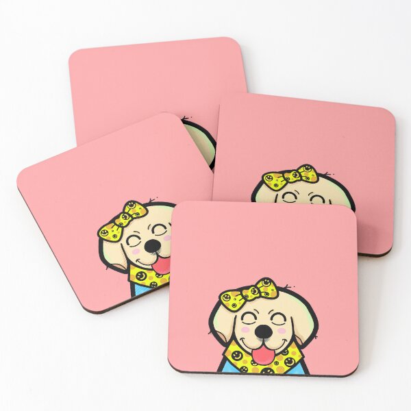 Item preview, "Happiness everyday" Labrador smiling with cute outfit  designed and sold by tennstudio.
