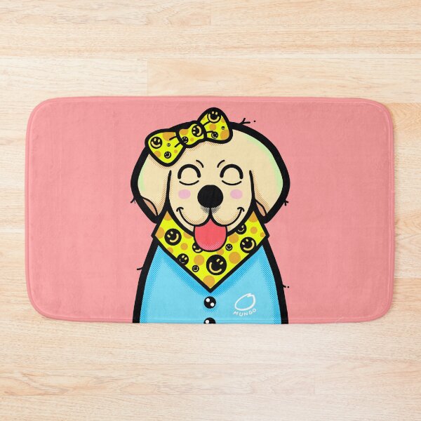 Item preview, "Happiness everyday" Labrador smiling with cute outfit  designed and sold by tennstudio.