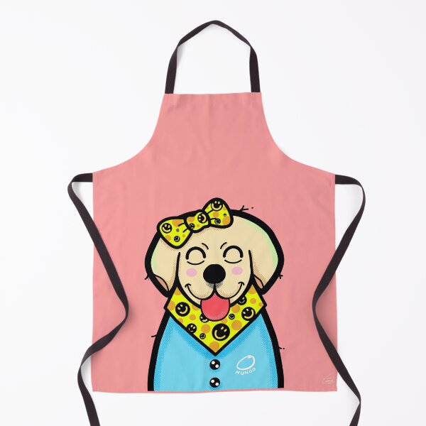 Item preview, "Happiness everyday" Labrador smiling with cute outfit designed and sold by tennstudio.