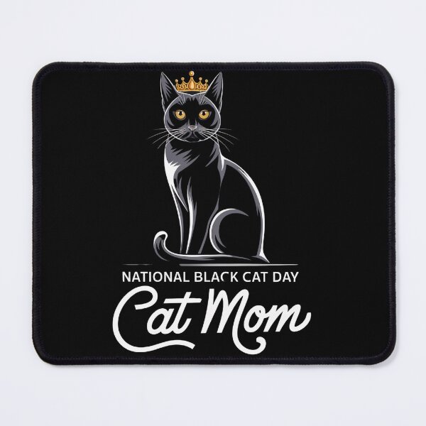 Item preview, Black Cat Mom - National Black Cat Day October 27 Kitten Mom Gift designed and sold by PosiMCreations.