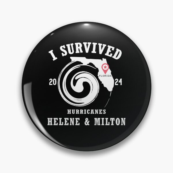 Item preview, I Survived Hurricane Helene and Milton Survivor 2024 designed and sold by Arfurneauxt.