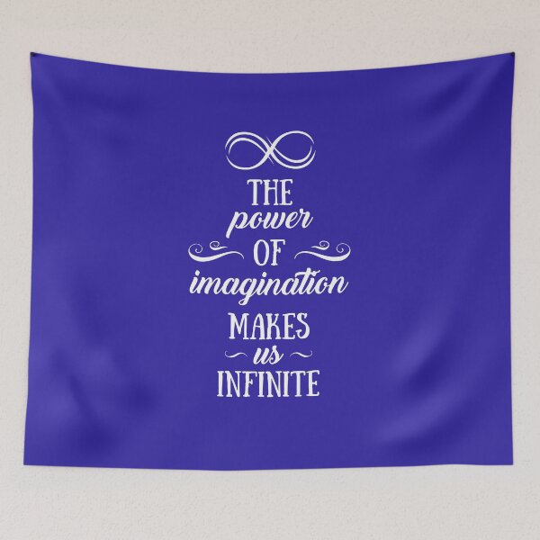 Item preview, The power of imagination makes us infinite - White version designed and sold by Kristofsche.