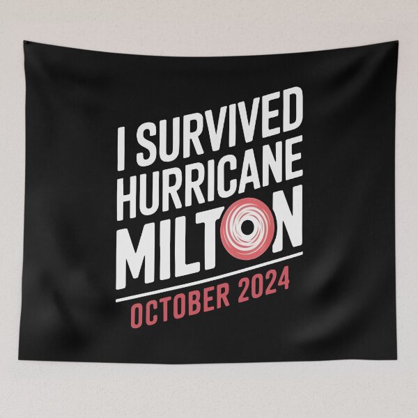 Item preview, I survived hurricane Milton 2024 shirt designed and sold by Arfurneauxt.