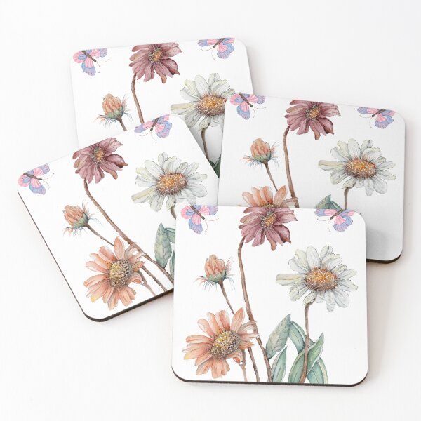 Item preview, Pattern "Among daisies and butterflies" designed and sold by Liliana  Donato.