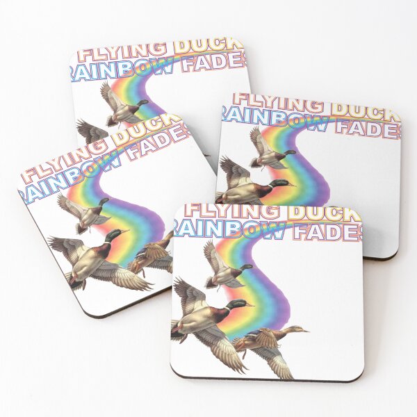 Item preview, FLYING DUCK RAINBOW FADES designed and sold by RiletoSmir.