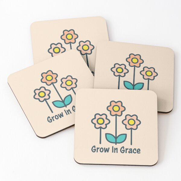Item preview, Grow In Grace - Christian Design designed and sold by CrossCrafted.