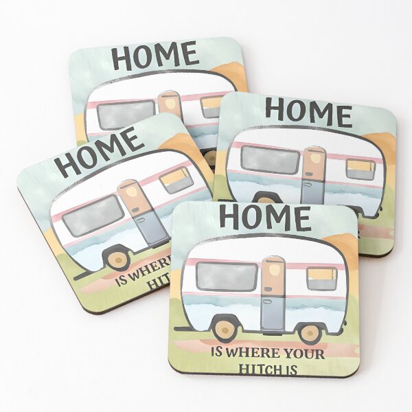 Item preview, Happy Glamper Vintage Camper Series  designed and sold by MyPositiveSpace.