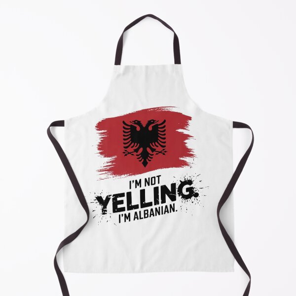 Item preview, Albania Lover Im Not Yelling Albania Flag Eagle designed and sold by Gamerer.