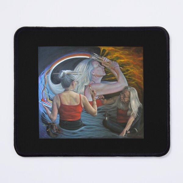 Item preview, The Artist - (large print) Oil Painting by Avril Thomas - Adelaide / South Australia Artist designed and sold by AvrilThomasart.