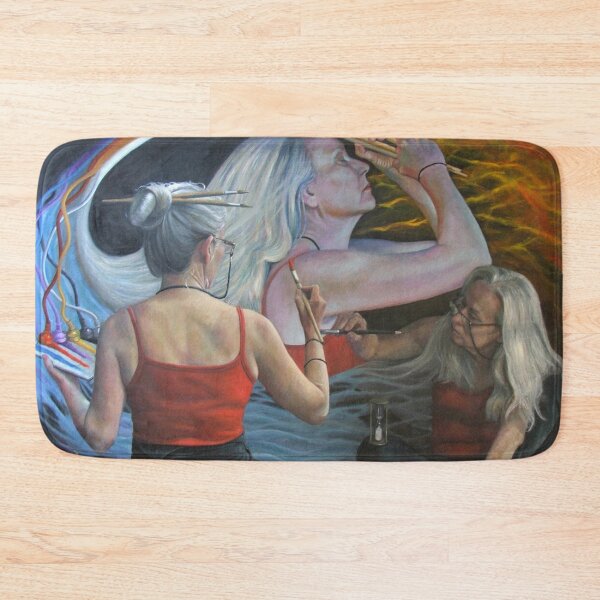 Item preview, The Artist - (large print) Oil Painting by Avril Thomas - Adelaide / South Australia Artist designed and sold by AvrilThomasart.