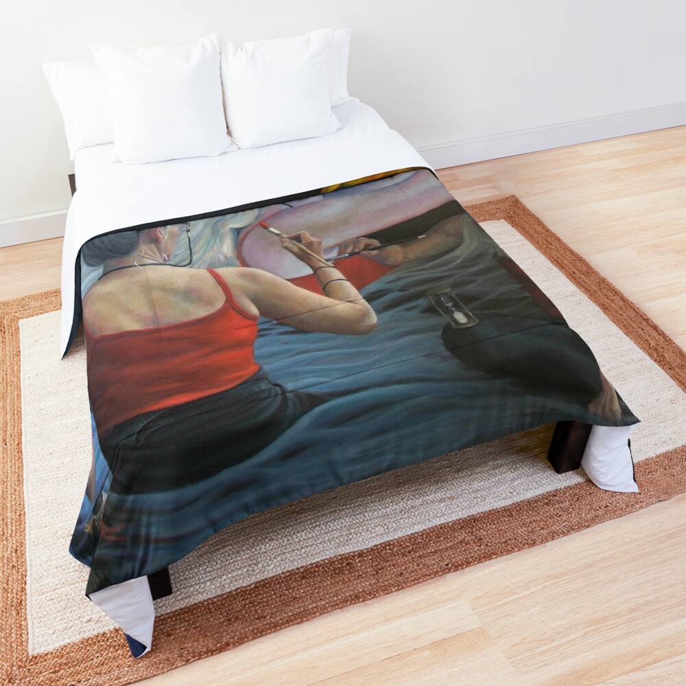 Item preview, Comforter designed and sold by AvrilThomasart.