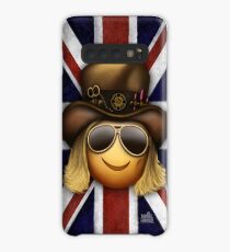 Booji - Union Jack (Porträt) Hülle & Klebefolie für Samsung Galaxy