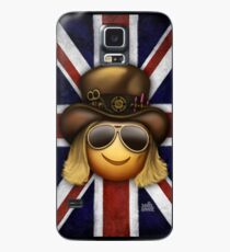Booji - Union Jack (Porträt) Hülle & Klebefolie für Samsung Galaxy