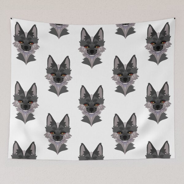 Item preview, Gray Wolf Portrait designed and sold by AmethystBlue.