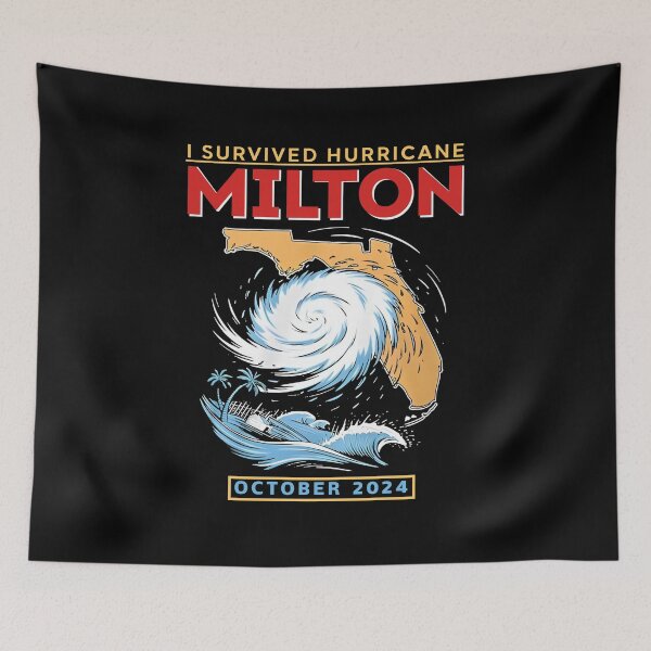 Item preview, I Survived Hurricane Milton Shirt - Florida Hurricane designed and sold by Arfurneauxt.