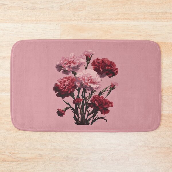 Item preview, Carnation Flowers Perfect Pinks Botanical Design designed and sold by taiche.