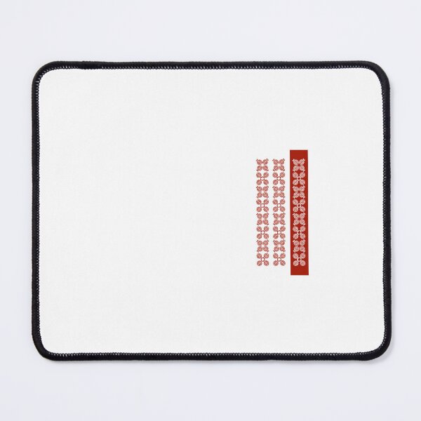 Item preview, Whimsical Trio Collection in Playful Form, White-Red Pattern, Unique designed and sold by villacreativa.