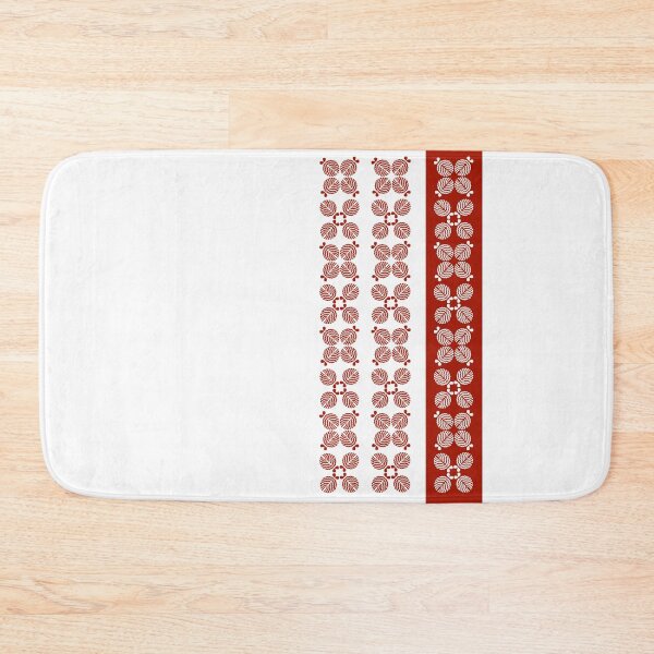 Item preview, Whimsical Trio Collection in Playful Form, White-Red Pattern, Unique designed and sold by villacreativa.