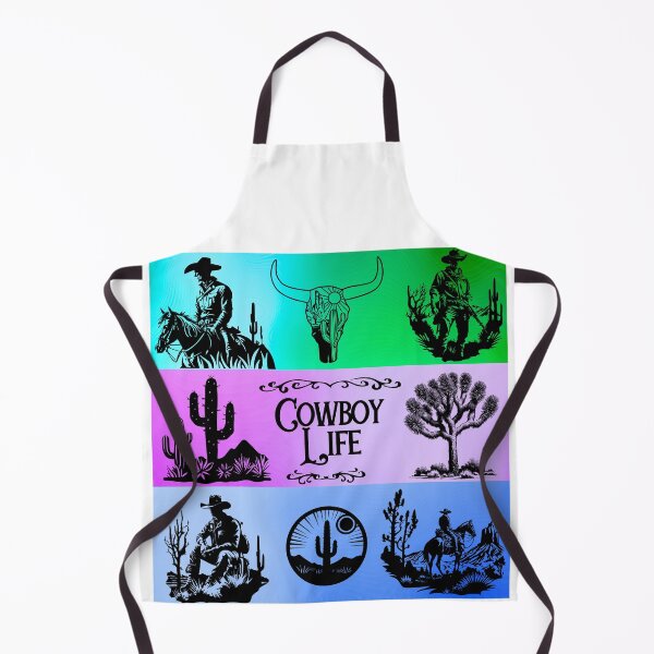 Item preview, Cowboy Life Pop Art Silhouette: Vibrant Western Iconography designed and sold by Fredster1966.