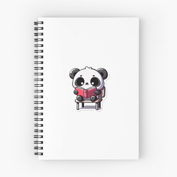 Item preview, Panda Bear Reading Libra in Chair designed and sold by AlexDiseno.