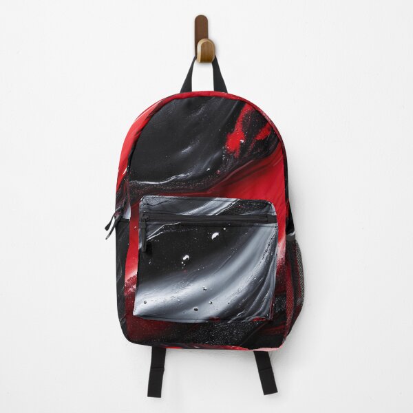 Item preview, Flowing Red and Black Liquid Abstract designed and sold by lematworks.