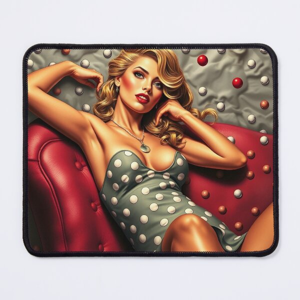 Item preview, Pin Up pattern #34 designed and sold by Kaleidoscope Print.