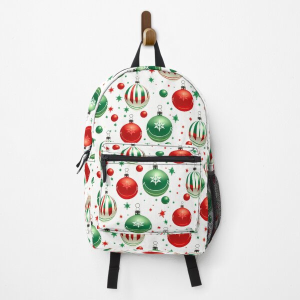 Item preview, Christmas Tree Red And Green Ornaments Holiday Pattern designed and sold by DEC02.