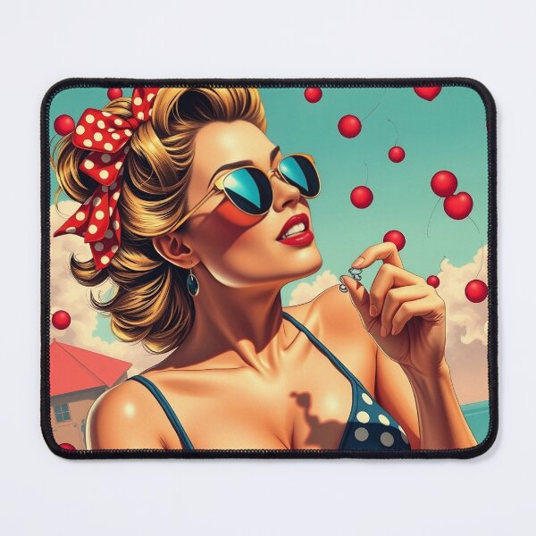 Item preview, Pin Up pattern #35 designed and sold by Kaleidoscope Print.