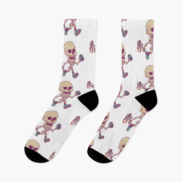 Item preview, Halloween Skeleton Trick or Treat designed and sold by SpectacledBoi.