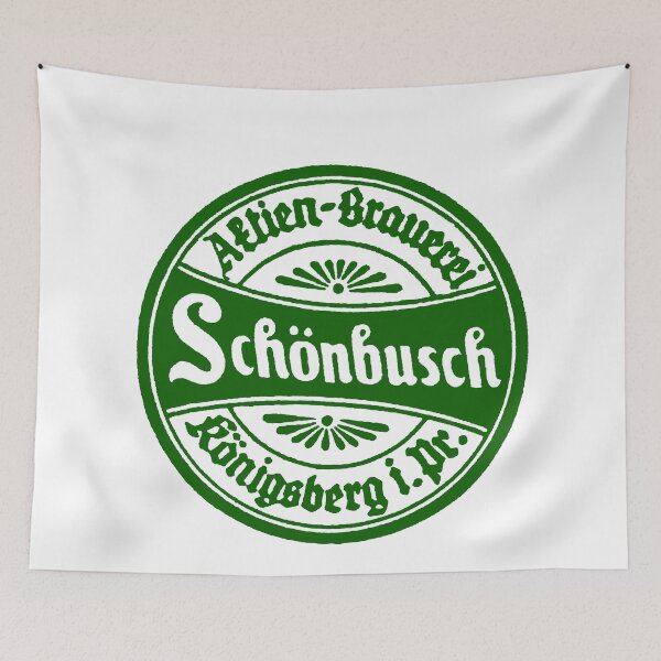 Item preview, Schonbusch; Brewery; East Prussia; designed and sold by StickerApe.