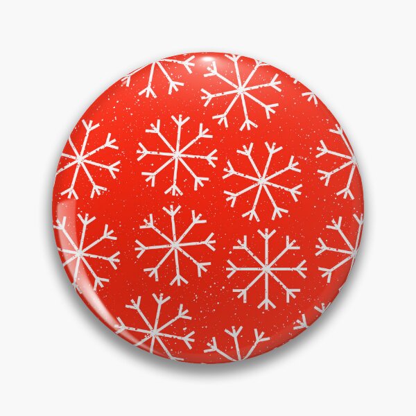 Item preview, Christmas Contemporary Snowflake Pattern On Holiday Red designed and sold by DEC02.