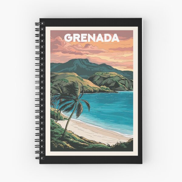 Item preview, Grenada, Travel Art designed and sold by PinkandP.