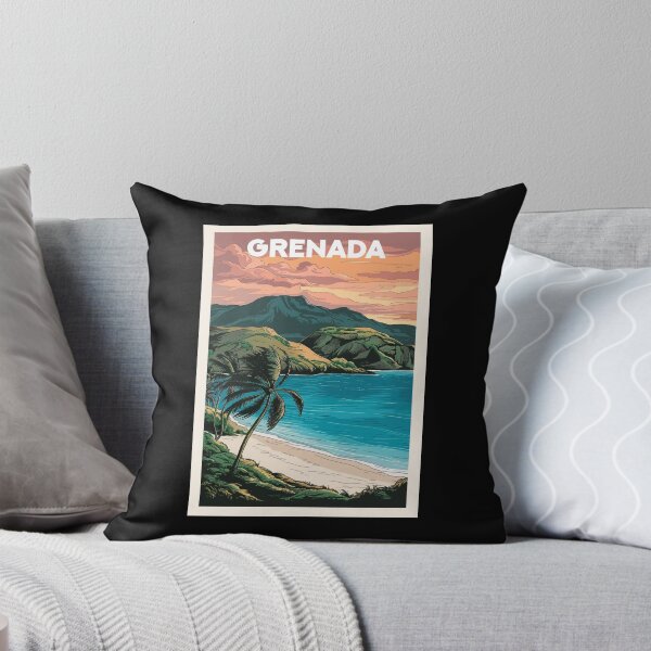 Item preview, Grenada, Travel Art designed and sold by PinkandP.
