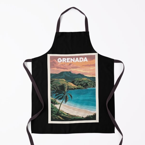 Item preview, Grenada, Travel Art designed and sold by PinkandP.